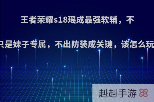 王者荣耀s18瑶成最强软辅，不只是妹子专属，不出防装成关键，该怎么玩?