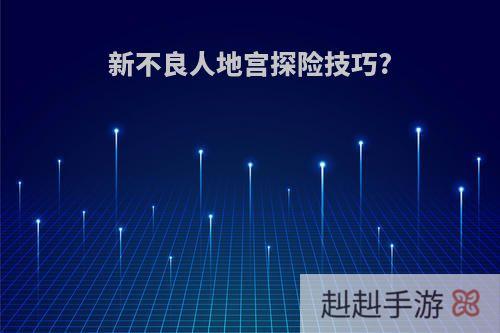 新不良人地宫探险技巧?