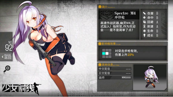 少女前线b服最好玩枪娘推荐